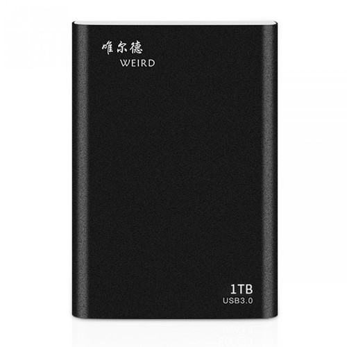 Wewoo - Disques SSD externes 1 To 2.5 pouces USB 3.0 Transmission haute vitesse Disque dur mobile à semi-conducteurs ultra-léger et léger Noir - SSD Interne
