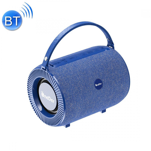 Wewoo - Enceinte Bluetooth Haut-parleur sans fil portatif d'extérieur Oneder V3prise en charge mains libres et carte FM et TF et clé USB / AUX Bleu Wewoo  - Enceintes blanches