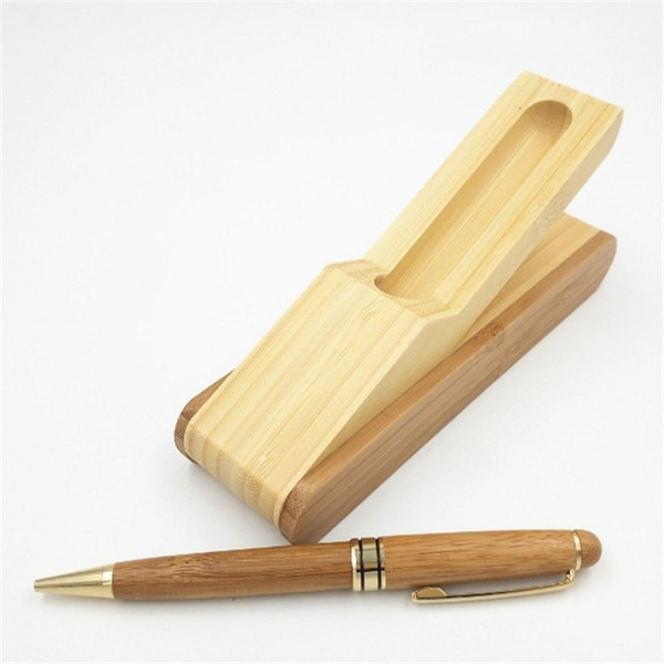 Accessoires Bureau Wewoo Ensemble de stylos en bois créatif avec des cadeaux de bureau de papeterie pour étudiants