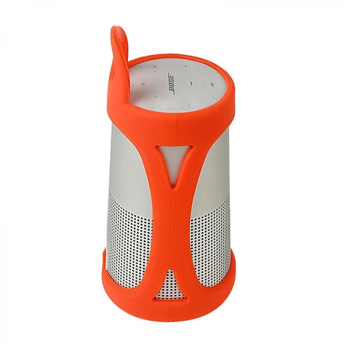 Flights, racks, housses Housse de protection haut-parleur Bluetooth pour gel de silice portable BOSE Soundlink Revolve + Orange