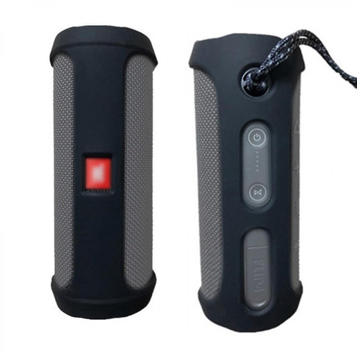 Wewoo - Housse de protection portable haut-parleur Bluetooth gel de silice pour JBL Flip4 noir Wewoo  - Enceinte amplifiee bluetooth