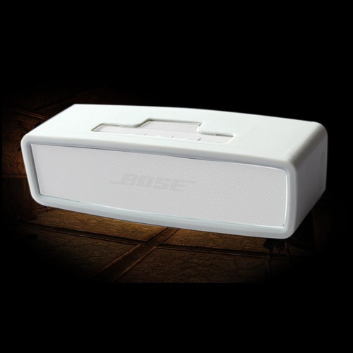Wewoo - Housse de protection pour haut-parleur Bluetooth portableantichocdoucegel Bose Mini 1/2 Blanc Wewoo  - Enceinte hi fi enceinte exterieur