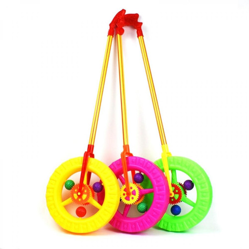 Wewoo - Jouet pour Le chariot joue la livraison aléatoire de couleur de poussoir de roue simple de marcheur de bébé Wewoo  - Jeux & Jouets