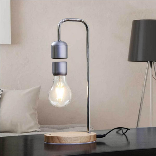Lampes à poser Wewoo Lampe 16W technologie de décoration de lévitation magnétique courbure de jouet LED de table à la maison ampoule flottante