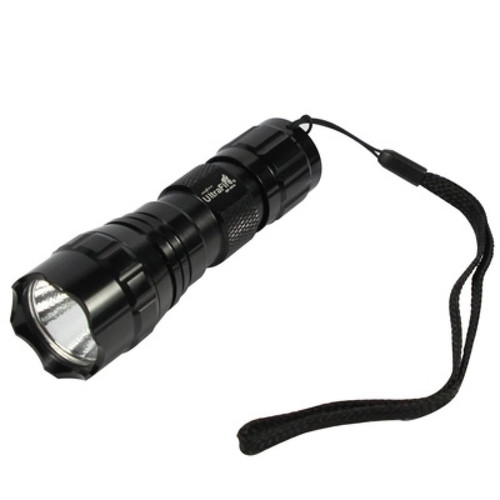 Wewoo - Lampe de poche torche noir 1 LED de portable Wewoo  - Lampes portatives sans fil