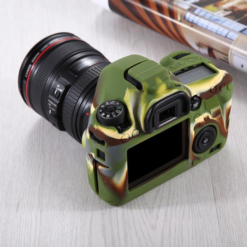 Tous nos autres accessoires Pour Canon EOS 6D camouflage Housse de protection en silicone souple