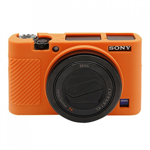 Wewoo -Pour Sony RX100 III / Orange IV / V Housse de protection en silicone souple Wewoo  - Wewoo