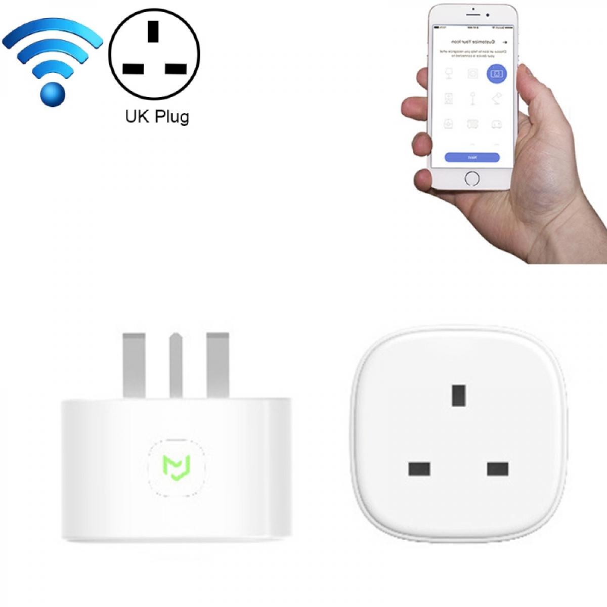 Wewoo - Prise Connectée blanc Meross MSS210 télécommande WiFi Smart Power  Socket Fonctionne avec  Alexa & Assistant Google, AC 100-240V, UK -  Box domotique et passerelle - Rue du Commerce