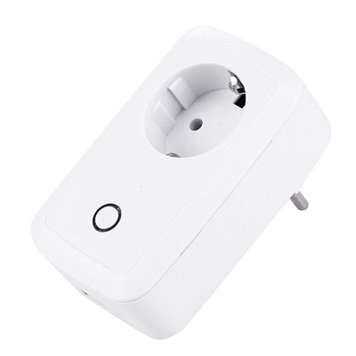 Wewoo Prise Connectée de courant intelligente Smart WiFi avec port USB, Android 3.0+ et iOS 6.1+ pris en charge, télécommande, interrupteur de synchronisation, protection de EU