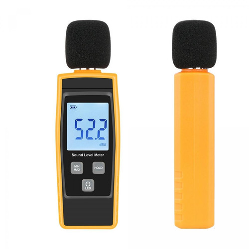 Wewoo - RZ1359 Sonomètre numérique DB mètres testeur de bruit en écran LCD décibels - Câblage & Dérivation
