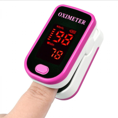 Wewoo - Tensiomètre Magenta Doigt Pulse Oximete LED HD Affichage Portable Oxymètre Équipement Médical Blood Oxygen Monitor de Pouls - Santé et bien être connectée