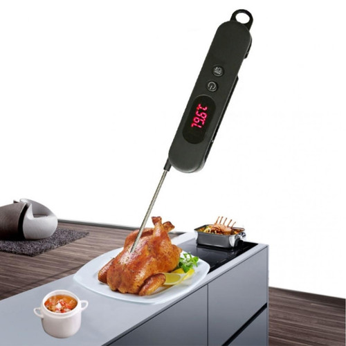Wewoo - Thermomètre de viande numérique pliable 2 PCS Sonde sans fil Lecture instantanée Cuisine Cuisson des aliments Longue En Acier Inoxydable BBQ Wewoo  - Appareils de mesure