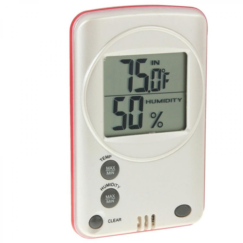 Thermomètres Wewoo Thermomètre Humidimètre d'hygromètre d'humidité extérieure d'affichage à cristaux liquides d'intérieur Digital