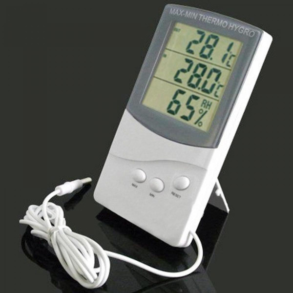 Thermomètres Wewoo Thermomètre intérieur avec hygromètre