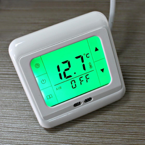 Wewoo Thermostat de chauffage à écran tactile avec thermorégulateur H3 pour régulateur de température de système de électrique / plancher chauffant blanc