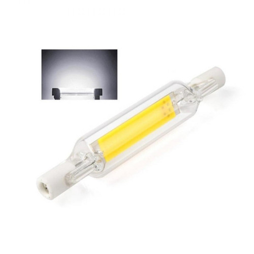 Wewoo - Tube en verre d'ampoule LED R7S 5W pour remplacer l'ampoule halogènelongueur de la lampe 78 mmAC 110v blanc froid Wewoo  - Lampe tube