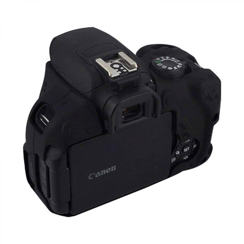 Tous nos autres accessoires Étui Housse de protection en silicone souple pour Canon EOS 650D / 700D noir