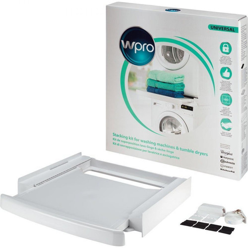 Wpro - Kit de superposition WPRO SKS101 universel Wpro   - Accessoires Lave-linge