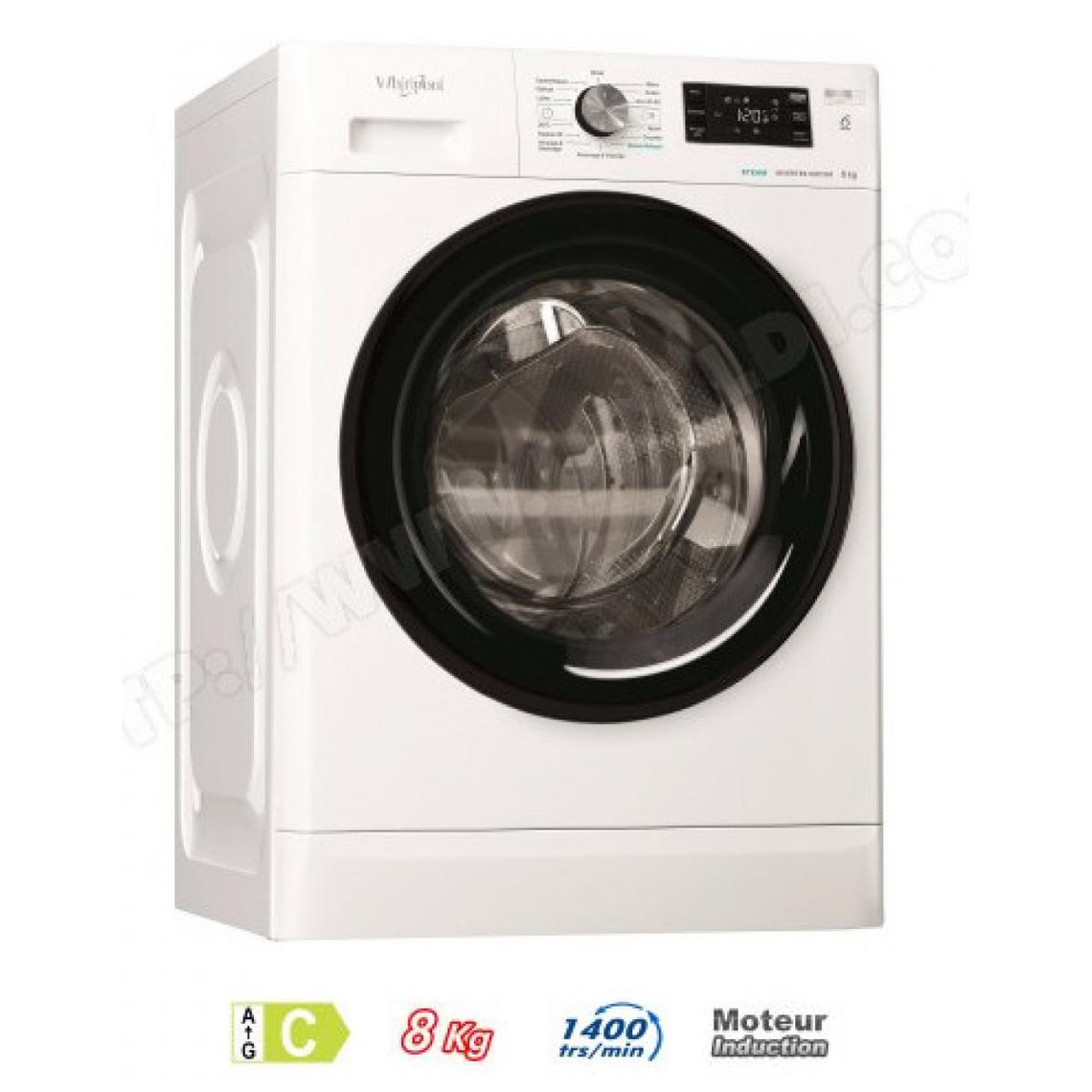 Whirlpool Lave linge Frontal FFB8458BVFR