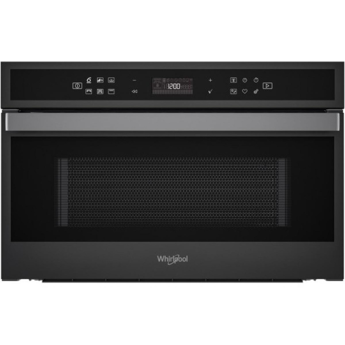 whirlpool Micro ondes Grill Encastrable W6MD440BSS 6ème Sens W Collection Ligne W6