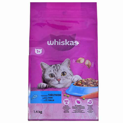 Whiskas - Aliments pour chat Whiskas Thon 1,4 Kg Whiskas  - Croquettes pour chat