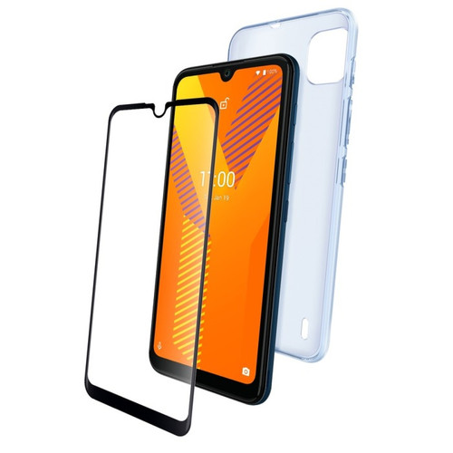 Wiko - Wiko Pack Coque et protège-écran pour Wiko Y62 / Power U20 Flexible et Anti-rayure Noir transparent Wiko  - Accessoire Smartphone Wiko