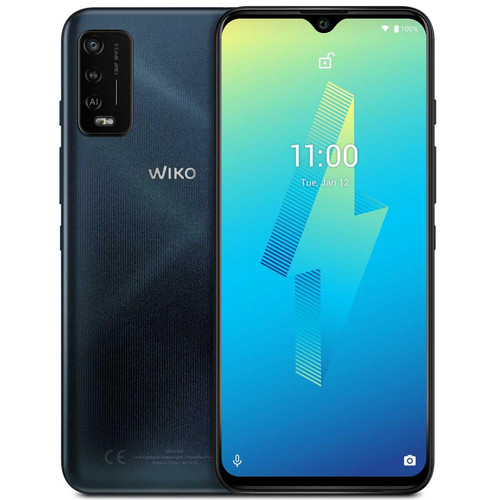 Wiko - WIKO Power U10 LS Carbone Blue 32Go - Smartphone Android Wiko