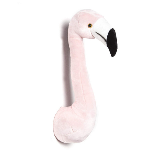 WILD AND SOFT - Trophée peluche Flamant rose Sophia - Wild and Soft WILD AND SOFT - Décoration