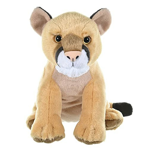 Wild Republic - Wild Republic Mountain Lion en peluche, animal en peluche, jouet en peluche, cadeaux pour enfants, cuddlekins 12 pouces Wild Republic  - Doudou lion