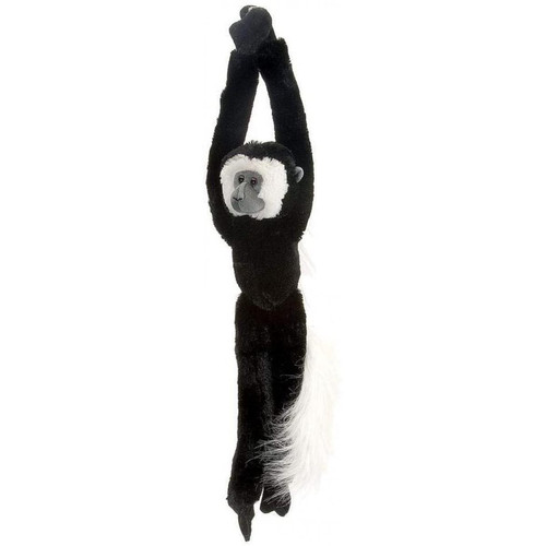 Animaux Wild Republic peluche singe Colobe Monkey de 53 cm noir