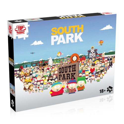 Winning Moves - South Park - Puzzle 1000 pcs Winning Moves  - Marchand Zoomici