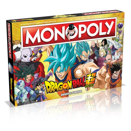 Winning Moves - MONOPOLY - Dragon Ball Super Jeu de société Winning Moves  - Monopoly Jeux de société