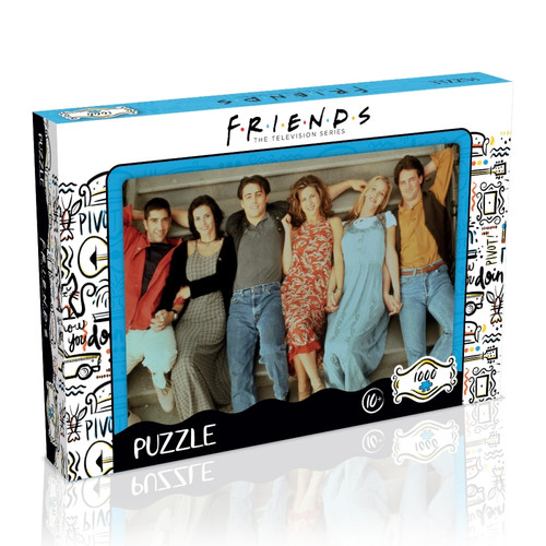 Winning Moves - FRIENDS - Stairs Puzzle (1000 pcs) Winning Moves  - Puzzles Winning Moves