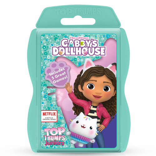 Winning Moves - TOP TRUMPS - Gabby's Dollhouse Junior Card Game [ENG] Winning Moves  - Jeux de société Winning Moves