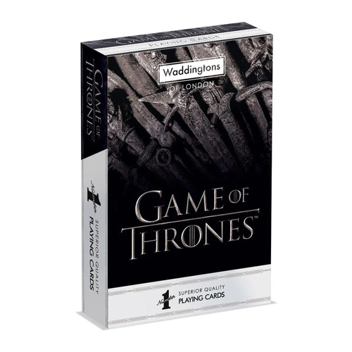 Winning Moves - WADDINGTONS N°1 - Game of Thrones Playing Cards Winning Moves  - Jeux de société Winning Moves