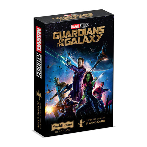 Winning Moves - WADDINGTONS N°1 - Guardians of the Galaxy Playing Cards (Anglais) Winning Moves  - Jeux de cartes