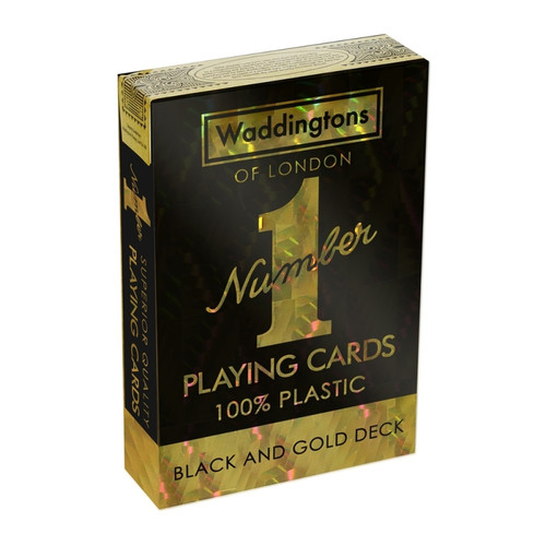 Winning Moves - WADDINGTONS N°1 - Noir et Or cartes de jeu Winning Moves  - Jeux de cartes Winning Moves
