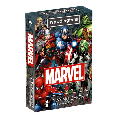 Winning Moves - WADDINGTONS N°1 - Marvel Universe Playing Cards Winning Moves  - Winning Moves
