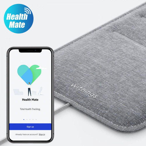 Withings Capteur de Sommeil Connecté Health Mate Compact Sleep Analyzer Withings - Gris