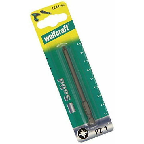 Wolfcraft - Wolfcraft 1244000 Embout long solid 89 mm Pz1 Wolfcraft  - Wolfcraft