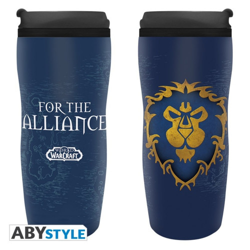 World Of Warcraft - World of Warcraft - Alliance Travel Mug (355 ml) World Of Warcraft  - Jeux et Consoles