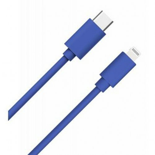 Wow - WOW Câble USB C/Lightning 1m - 3A Bleu Wow  - Câble Lightning