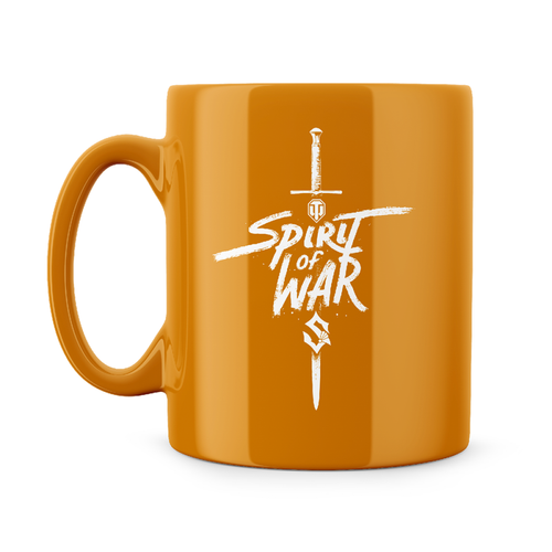 WP Merchandise - Wargaming World of Tanks - Sabaton Sword Mug Limited Edition, Orange WP Merchandise  - Goodies