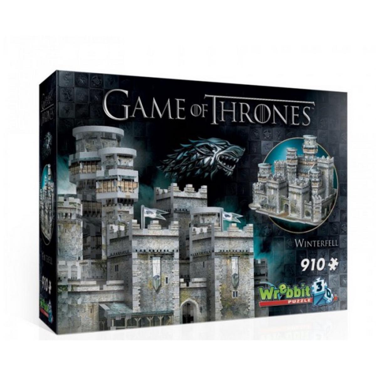 wrebbit puzzle 3d game of thrones winterfell  910 pièces