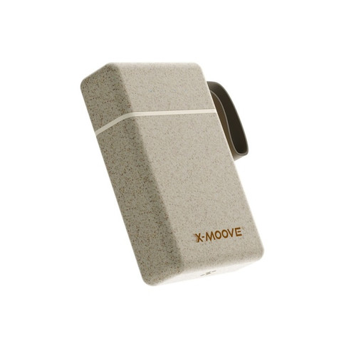 X-Moove - X-Moove Powerbank 10000mAh PowerEco en Fibre de Blé Beige X-Moove  - Connectique et chargeur pour tablette
