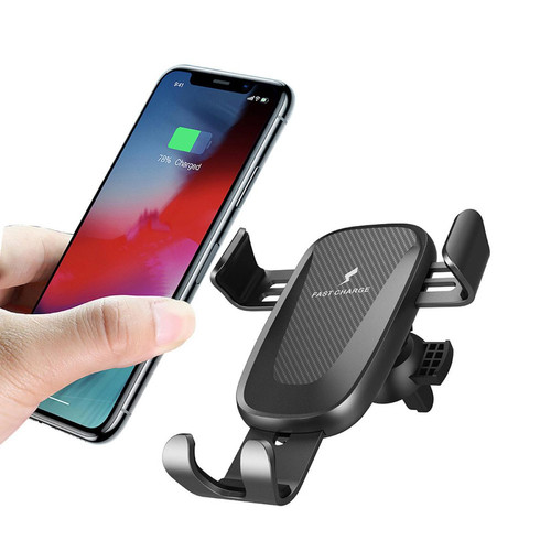 Autres accessoires smartphone Xeptio Support universel de voiture  Chargeur sans Fil QI Wireless  Induction Samsung Galaxy A14 5G - Station de Chargement