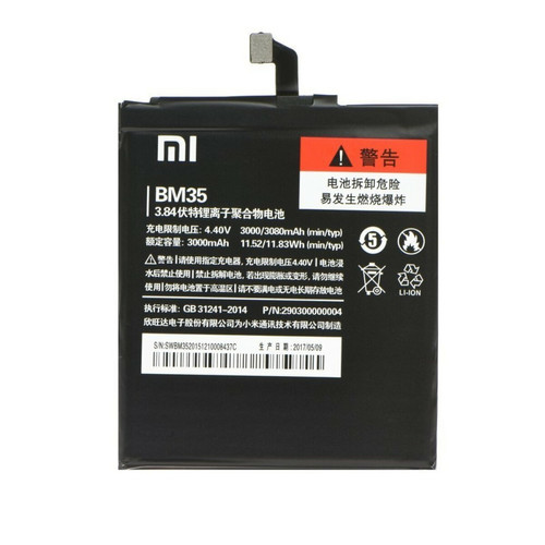XIAOMI -batterie pile Remplacement original Xiaomi Bm35 3080 MAH pour Mi 4C XIAOMI  - Accessoire Smartphone XIAOMI