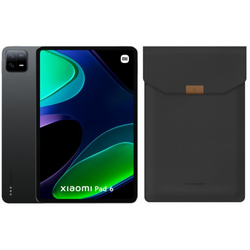 XIAOMI - Xiaomi Pad 6 + Etui - 6/128 Go - WiFi - Noir XIAOMI  - Printemps des Marques : tablettes XIAOMI