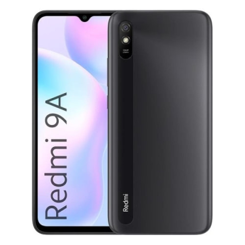 XIAOMI - Redmi 9A Smartphone 6.53” HD+ MediaTek Helio G25 2Go 32Go Android 11 Gris - Redmi 9A I 9C I 10C