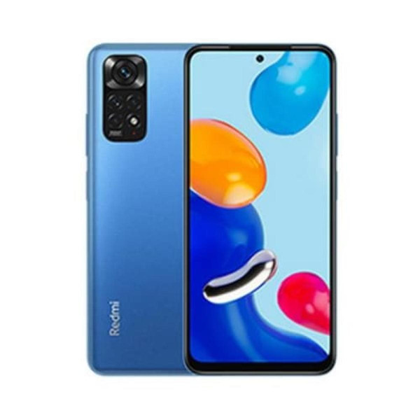 Smartphone Android XIAOMI Redmi Note 11 Smartphone 6.4" FHD Qualcomm Snapdragon 680 4Go 64Go Android 11 Bleu Crépuscule